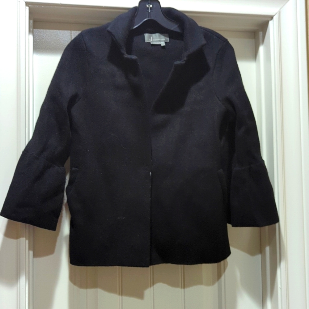 Blk wool mix Anthropologie jkt XS